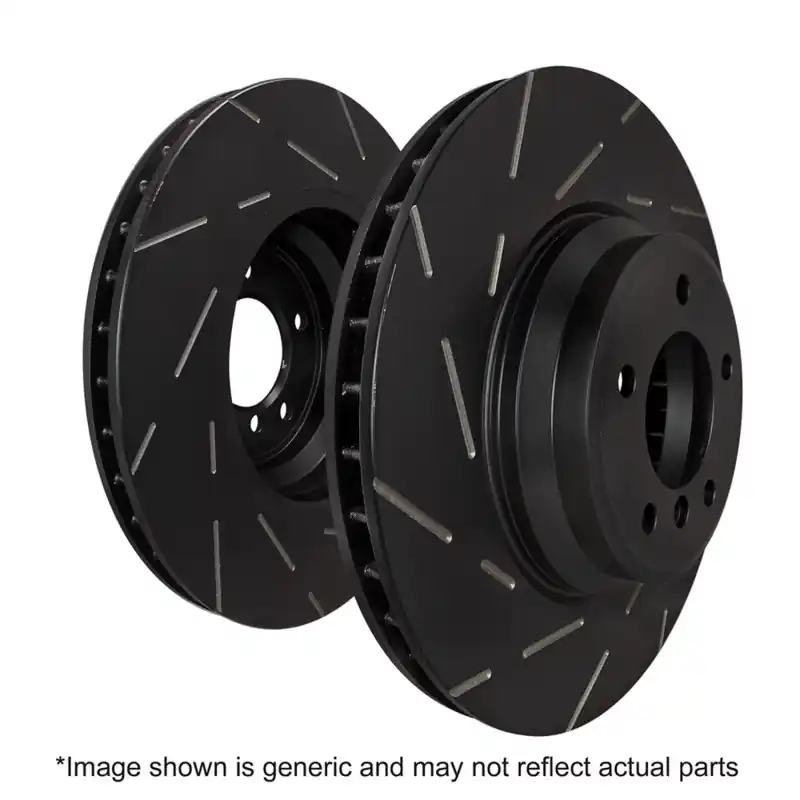 EBC USR Slotted Rear Rotors :: 2015-2023 Ford Mustang V6 & EcoBoost w/o Performance Pack Last Chance