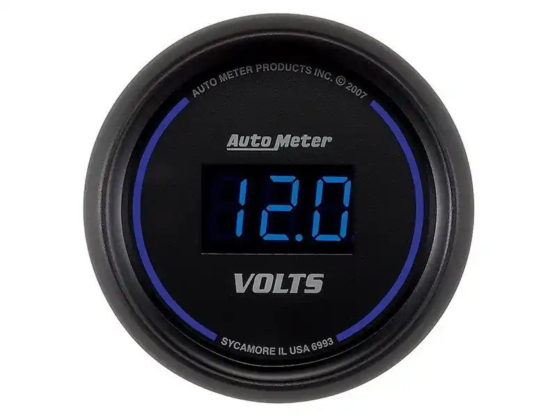 Autometer Cobalt Digital Voltmeter, 2 1/16", 8-18V :: Low Price