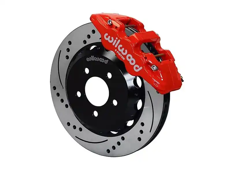 Wilwood AERO6 Front Big Brake Kit, Red 6 Piston Calipers, 15" Drilled & Slotted Rotors :: 2016-2019 Camaro Best Price